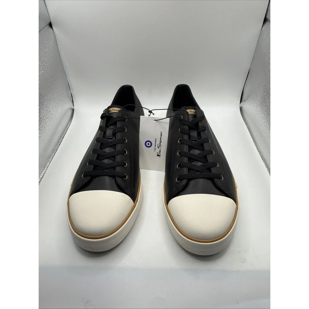 Ben Sherman Dorset Lo LX Sneakers Men's Black Lace-Up Low Top‎ Casual Size 10